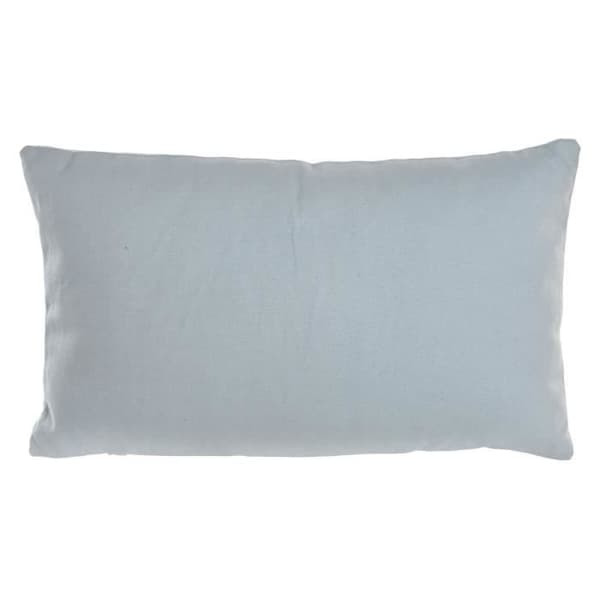 kudde 50 x 15 x 30 cm medelhavsvita blå ränder