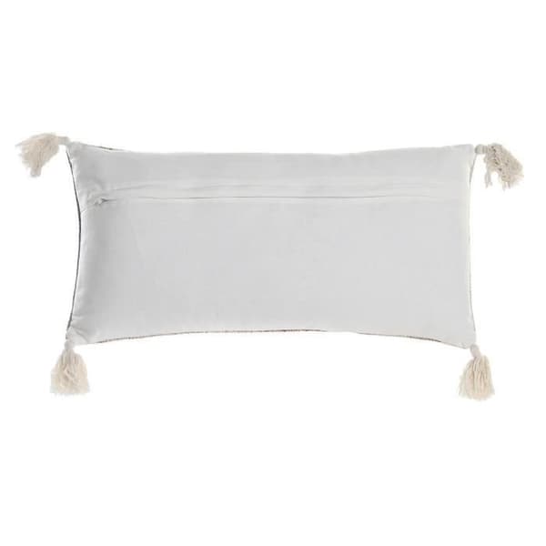 kudde 60 x 10 x 30 cm beige blå arabisk lugg