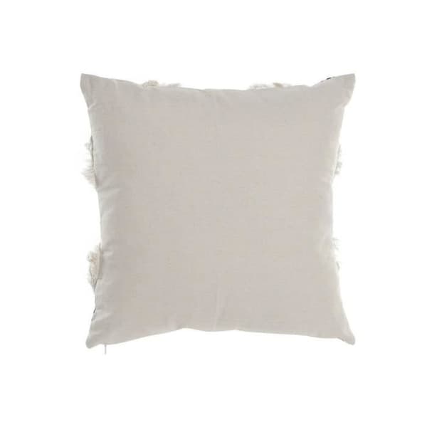 Kudde DKD Heminredning Vit Svart Polyester (45 x 10 x 45 cm)