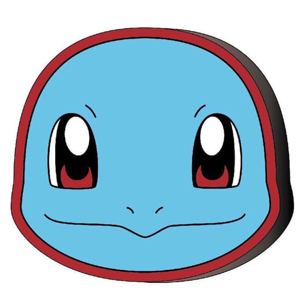 3D-kudde - Nintendo - Squirtle - Blå - Asymmetrisk - Inredning
