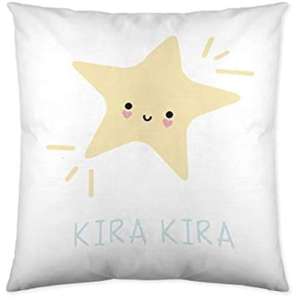 Kuddfodral - COOL KIDS - Kira - Vändbar - 50 x 50 cm - 100% bomull