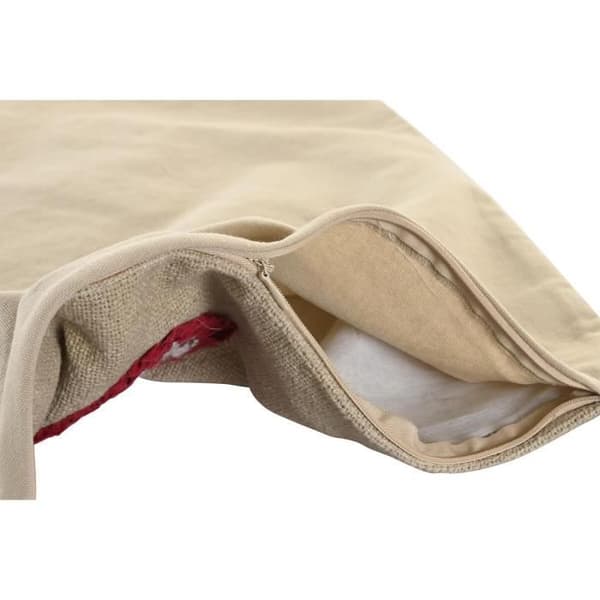 kuddfodral flerfärgad lugg 50 x 1 x 50 cm