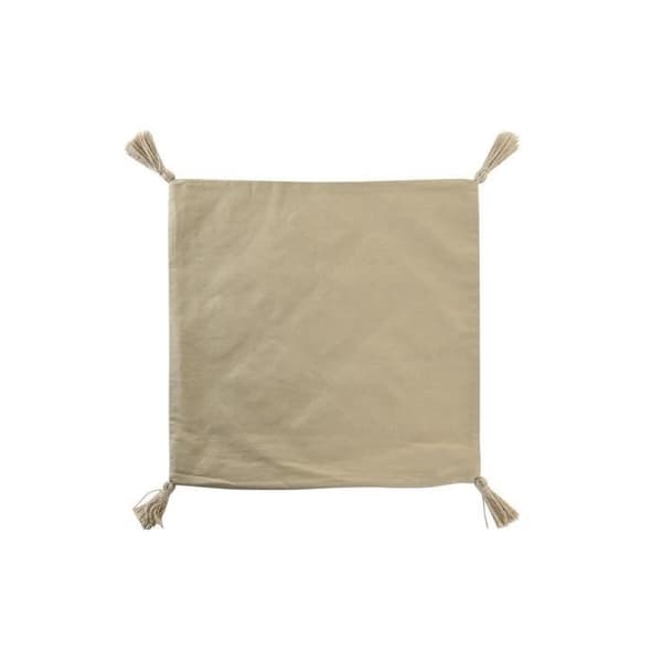 kuddfodral flerfärgad lugg 50 x 1 x 50 cm