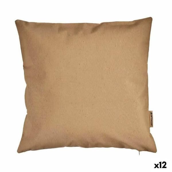 beige kuddfodral (45 x 0,5 x 45 cm) (12 enheter)