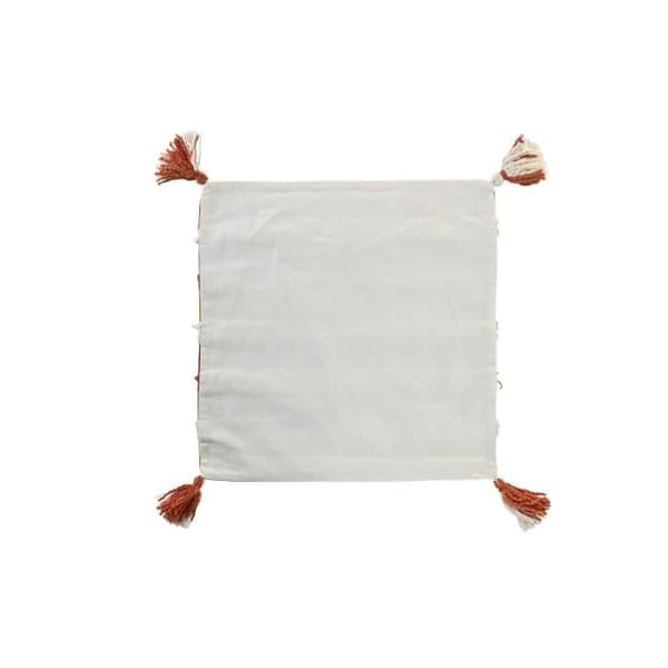 kuddfodral flerfärgade ränder 50 x 1 x 50 cm