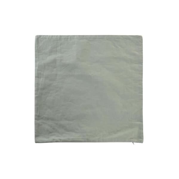 grönt blommigt kuddfodral 50 x 1 x 50 cm - Färg: GRÖN