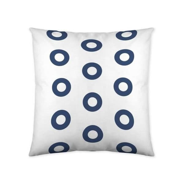 kuddfodral popcorn beca blå (60 x 60 cm)