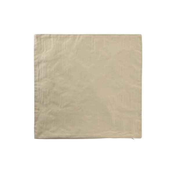 beige kuddfodral 50 x 1 x 50 cm
