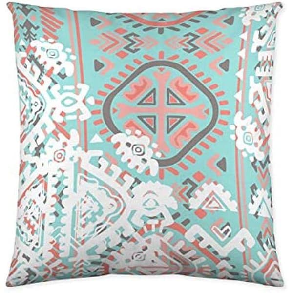 Kuddfodral - Couture - Yamine Coral - 50 x 50 cm - Flerfärgad - Inomhus