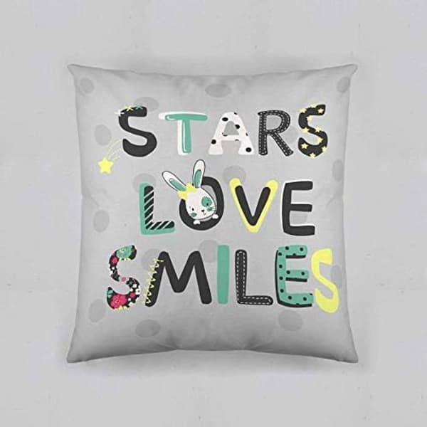 Kuddfodral - COOL KIDS - S2800318 - 50 x 50 cm - Flerfärgad - Barnstil