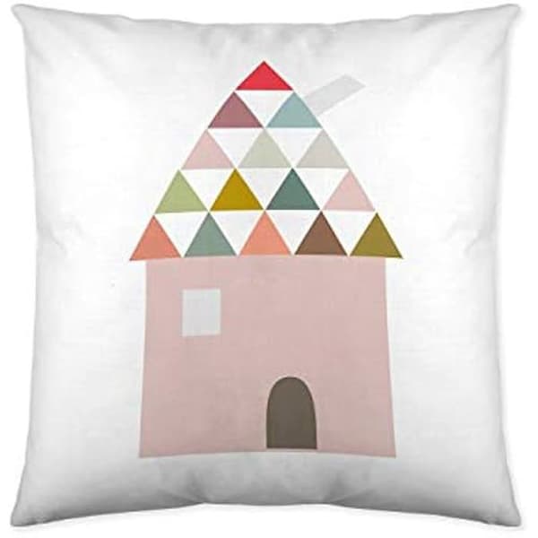Kuddfodral - HACIENDO EL INDIO - Rödluvan - 40 x 40 cm - Flerfärgad - Barnstil