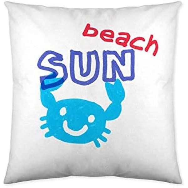 Kuddfodral - COOL KIDS - S2800323 - 50 x 50 cm - Flerfärgad - Barnstil