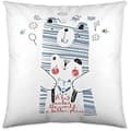 Miniatyrbild 1 av 2: Kuddfodral - COOL KIDS - Daddy Bear - 50 x 50 cm - Flerfärgad - Barnstil
