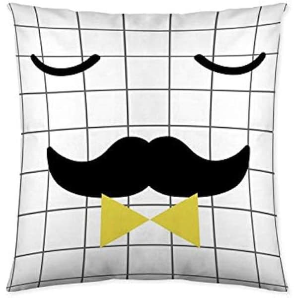 Kuddfodral - Couture - Funny Brush - 50 x 50 cm - Flerfärgad - Inomhus