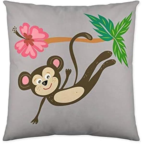 Kuddfodral - Couture - Jungle Exotic - 50 x 50 cm - Flerfärgad - Inomhus