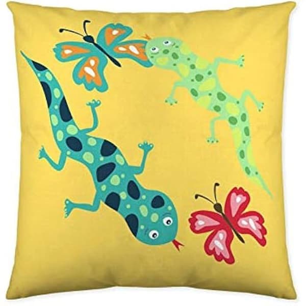 Kuddfodral - Couture - Jungle Exotic - 50 x 50 cm - Flerfärgad - Inomhus