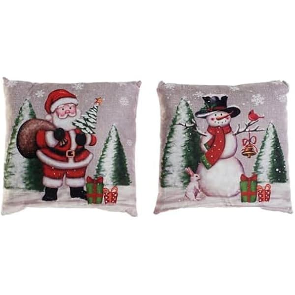 Kudde - DKD HEMINNREDNING - Standard - Flerfärgad - 40x40 cm - Polyester
