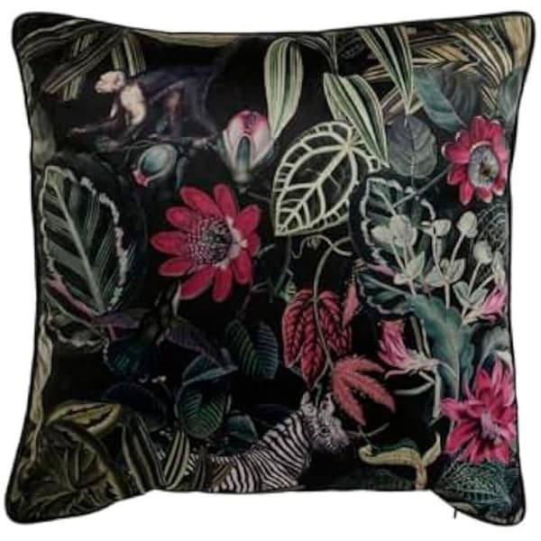 Kudde - HOME ESPRIT - Chic - Flerfärgad - 45 x 45 cm - Inomhus