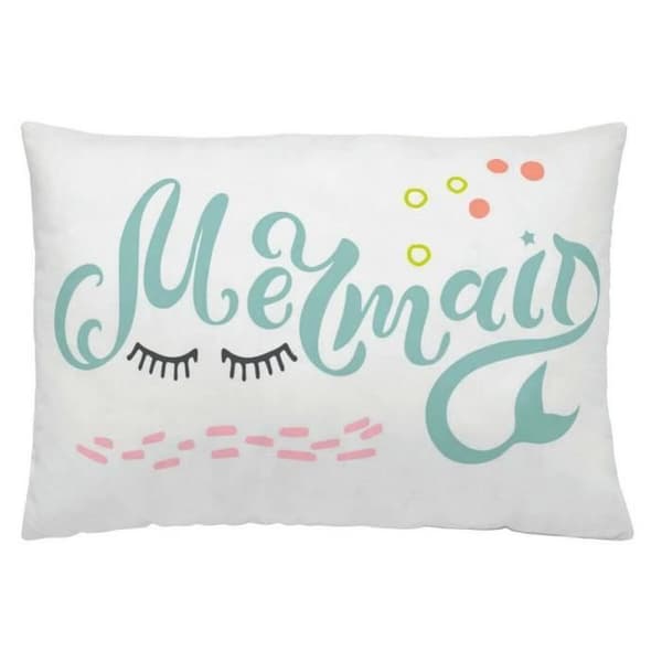 kuddfodral naturals sjöjungfrur (50 x 30 cm)