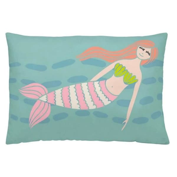 kuddfodral naturals sjöjungfrur (50 x 30 cm)