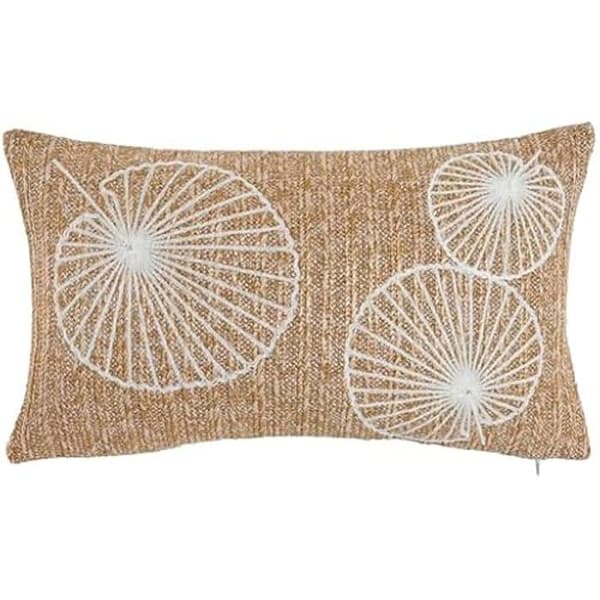 Kudde - HOME ESPRIT - Naturvit - 41,31 x 34,69 x 24,25 cm - Flerfärgad - Inomhus