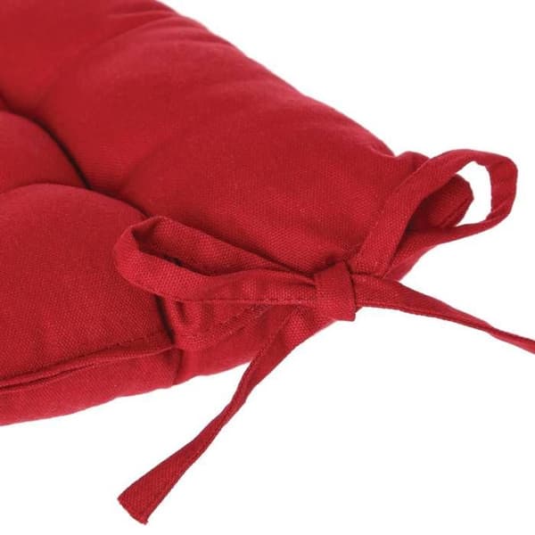 Röd stolsdyna i bomull 38x38 cm - Röd - Atmosphera createur d'interieur