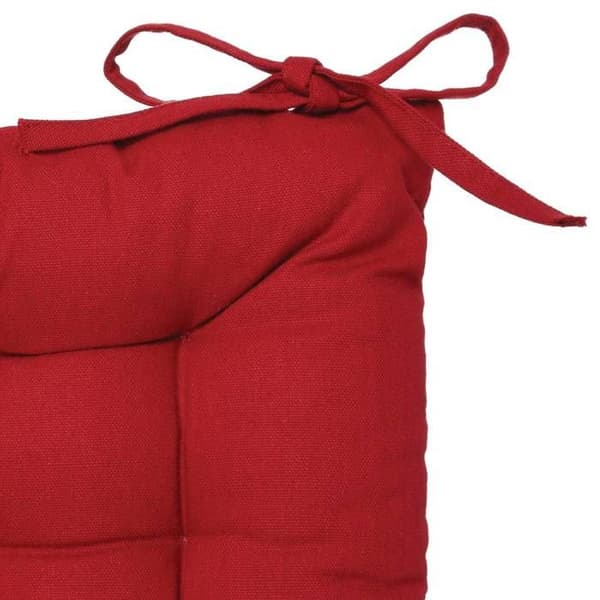 Röd stolsdyna i bomull 38x38 cm - Röd - Atmosphera createur d'interieur