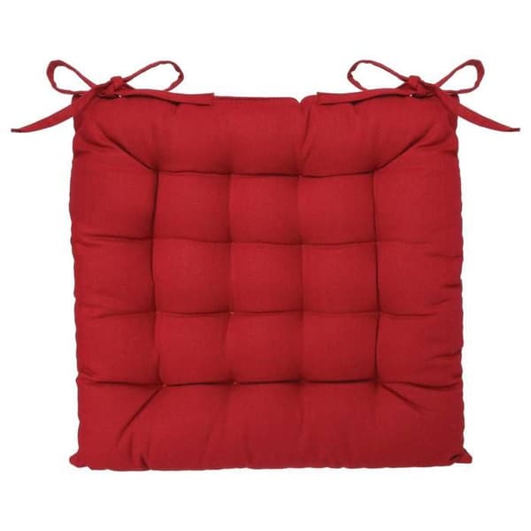 Röd stolsdyna i bomull 38x38 cm - Röd - Atmosphera createur d'interieur