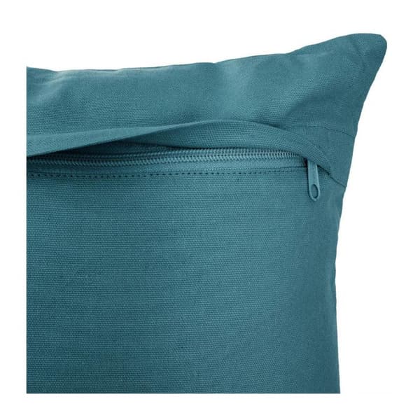 Kudde - ottomönster - bomull - ankblå - 30x50 cm - Ankblå - Atmosphera inredningsarkitekt