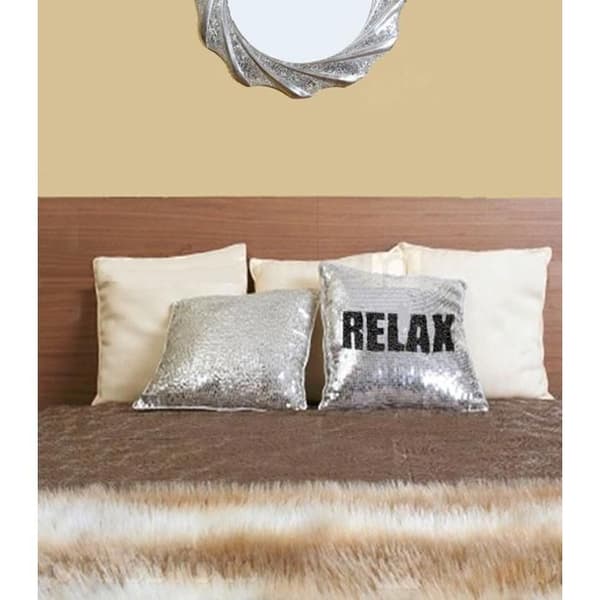 Party &amp; Relax Loom In Bloom Glitter Magisk sjöjungfrukudde