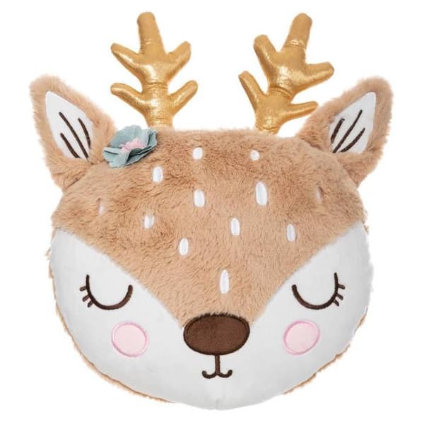 Barnkudde "Biche" 31x38 cm - Brun - Atmosphera createur d'interieur