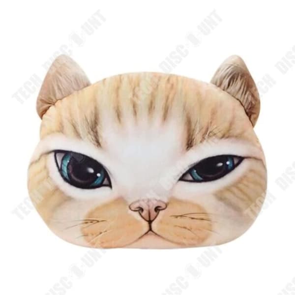 TD® Rolig 3D Cat Print Kudde Kudde Kreativ Söt Fylld Docka Present Heminredning 15345245