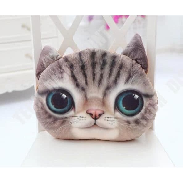 TD® Rolig 3D Cat Print Kudde Kudde Kreativ Söt Fylld Docka Present Heminredning 239103211