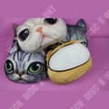 Miniatyrbild 4 av 4: TD® Rolig 3D Cat Print Kudde Kudde Kreativ Söt Fylld Doll Present Hem