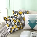 Miniatyrbild 3 av 4: TD® Modernt geometriskt mönster Kuddfodral i bomull Idealisk - Heminredning Modern stil Maskintvättbar