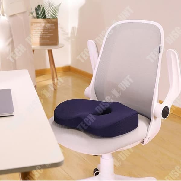 TD® Office rumpa kudde bil hem rumpa kudde stol pall enfärgad polyester fiber memory foam