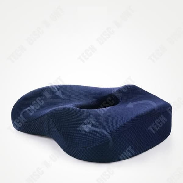 TD® Office rumpa kudde bil hem rumpa kudde stol pall enfärgad polyester fiber memory foam