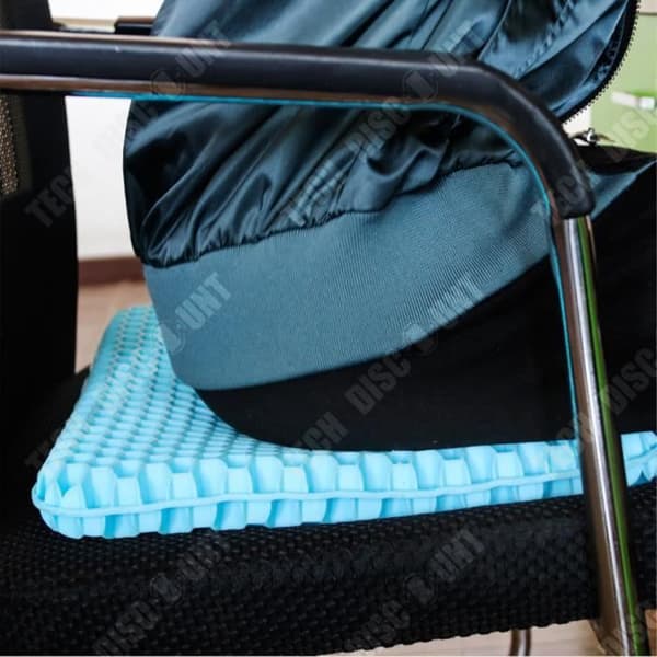 TD® Honeycomb gel äggkudde kontor andas kylande sommar stillasittande silikon is kyldyna förtjockning