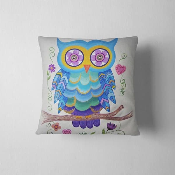 Bonamaison Kuddfodral - 1 - Kuddfodral, Polyester, Flerfärgad, 45X45 Cm