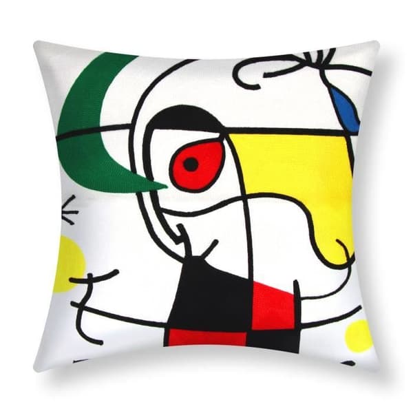 Set med 2 Kuddöverdrag 45x45 cm Broderade Art Enigma