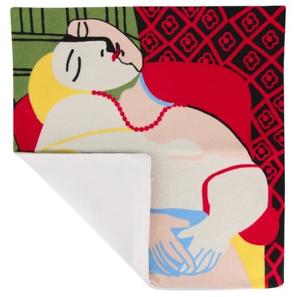 Set med 2 Kuddfodral 45x45 cm Broderade Art Emeris