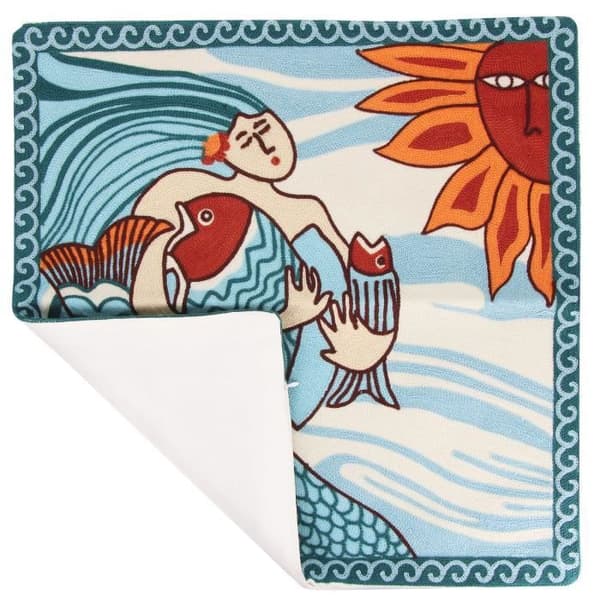 Set med 2 Kuddöverdrag 45x45 cm Broderade Art Sunna