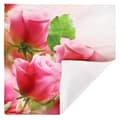 Miniatyrbild 4 av 4: Set med 2 Kuddöverdrag 40x40 cm Mönster Rosbukett