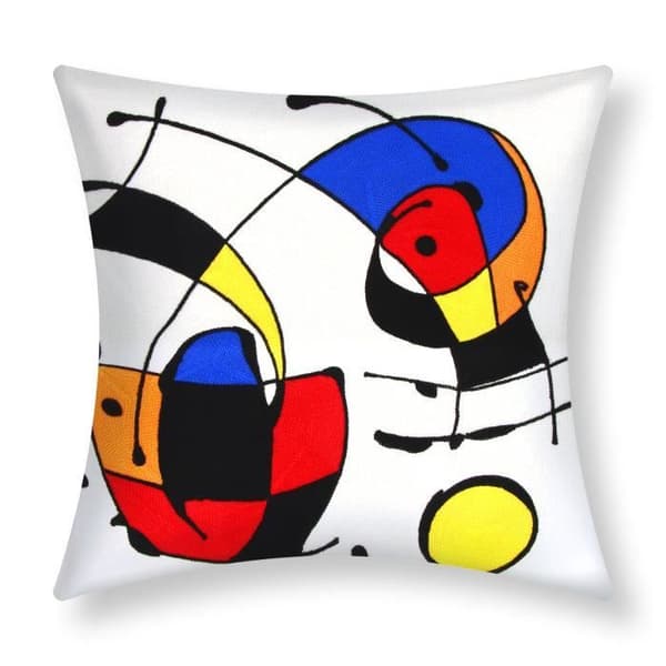 Set med 2 Kuddöverdrag 45x45 cm Broderade Art Celesta