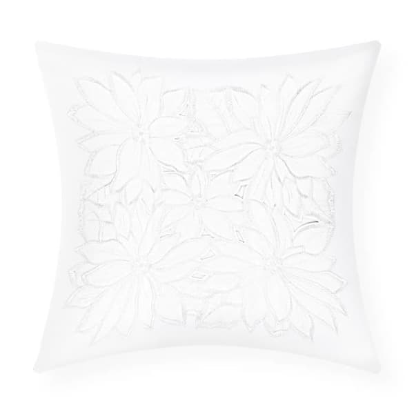 Set med 2 Kuddfodral 40x40 cm Broderad Blommig