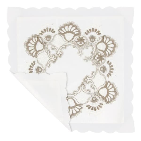 Set med 2 Kuddöverdrag 40x40 cm Broderi
