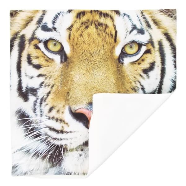 Set med 2 Kuddöverdrag 40x40 cm Tiger Mönster