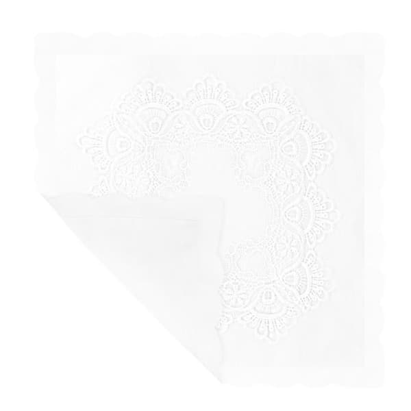 Set med 2 Kuddöverdrag 40x40 cm Broderi Vit