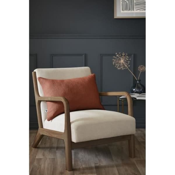 Coussin avtagbart "Sixtine" 40 x 60 cm L'effet Papillon - Sixtine Terracotta