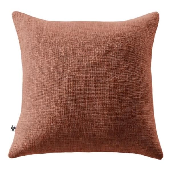 Coussin avtagbar "Sixtine" 45 x 45 cm L'effet Papillon - Sixtine Terracotta